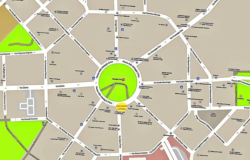 נאפולי La Piazza Al Vomero דירה